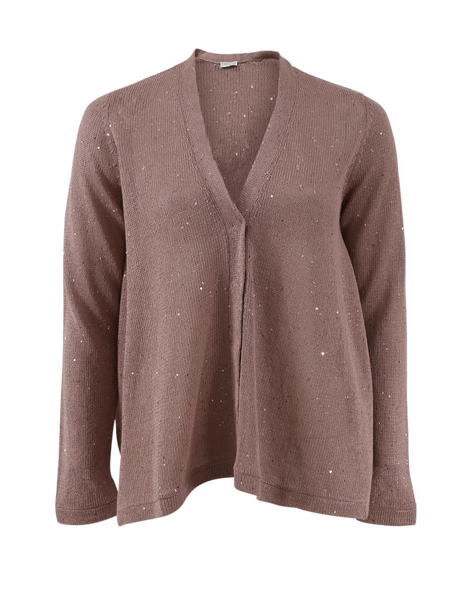 BRUNELLO CUCINELLI-Linen Silk Cardigan-
