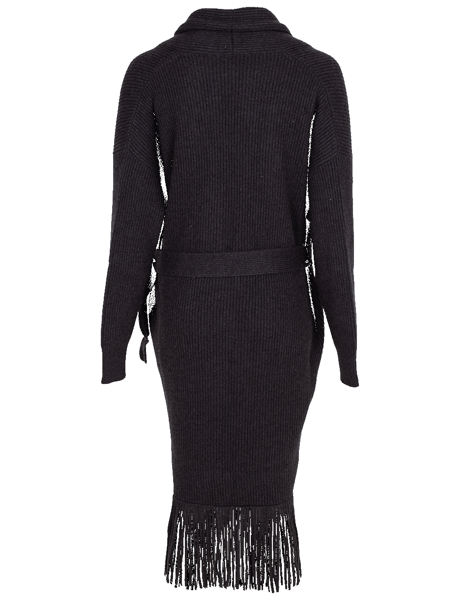 BRUNELLO CUCINELLI-Belted Maxi Shawl Cardigan-