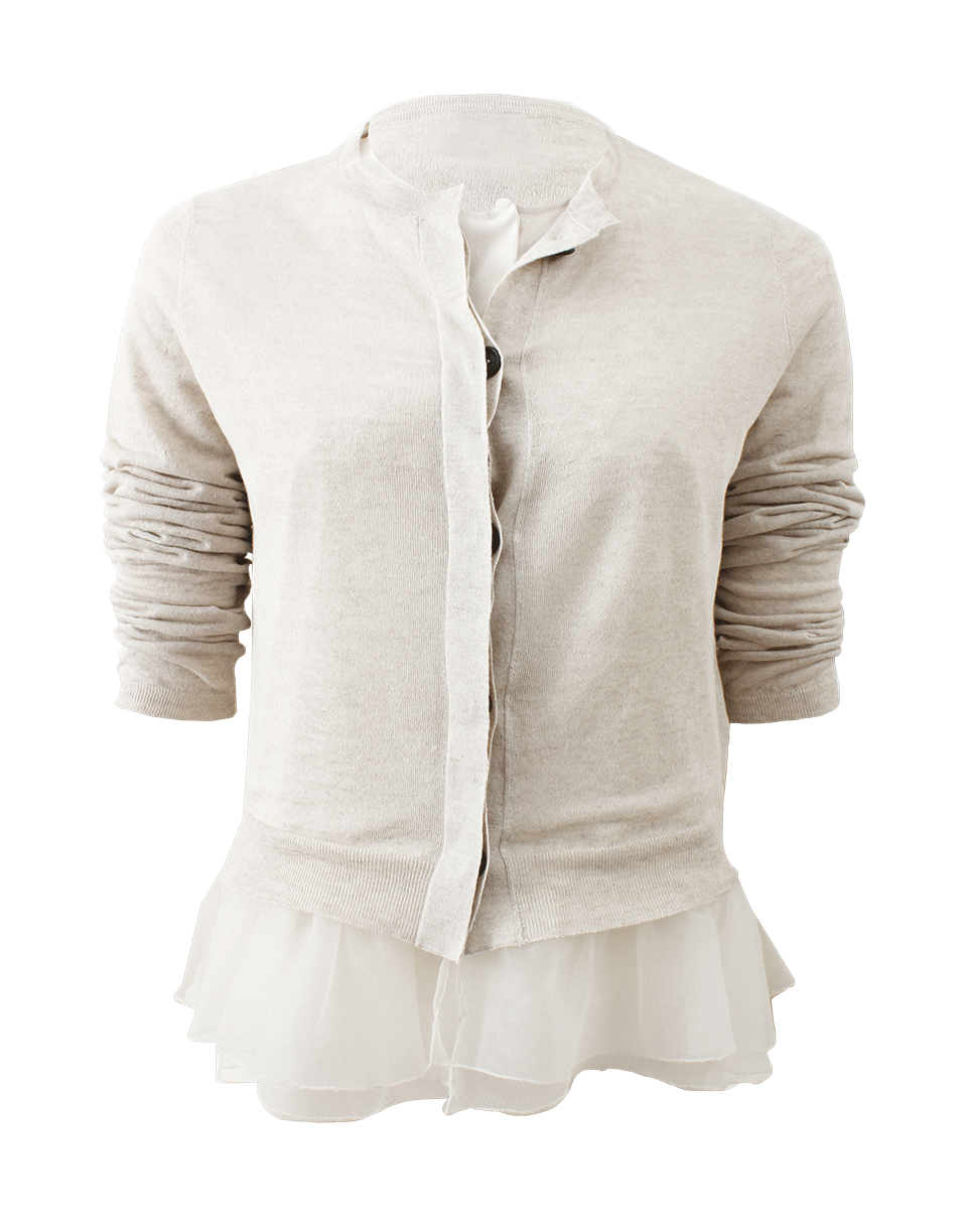 BRUNELLO CUCINELLI-Flutter Hem Cardigan-
