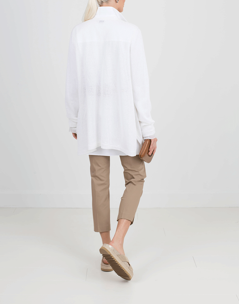 BRUNELLO CUCINELLI-Linen Silk Cardigan-