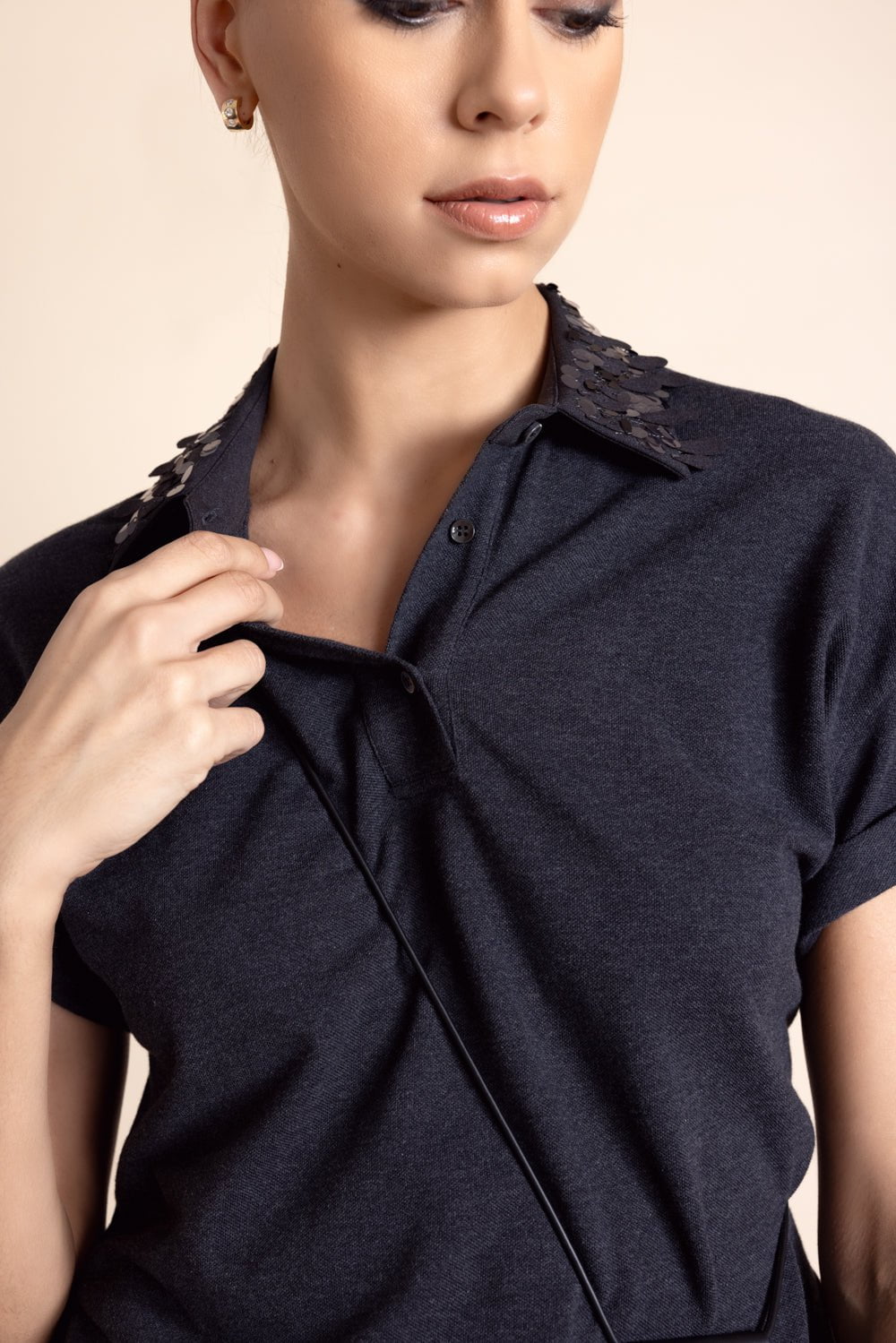 BRUNELLO CUCINELLI-Jazz Collared Polo Shirt-