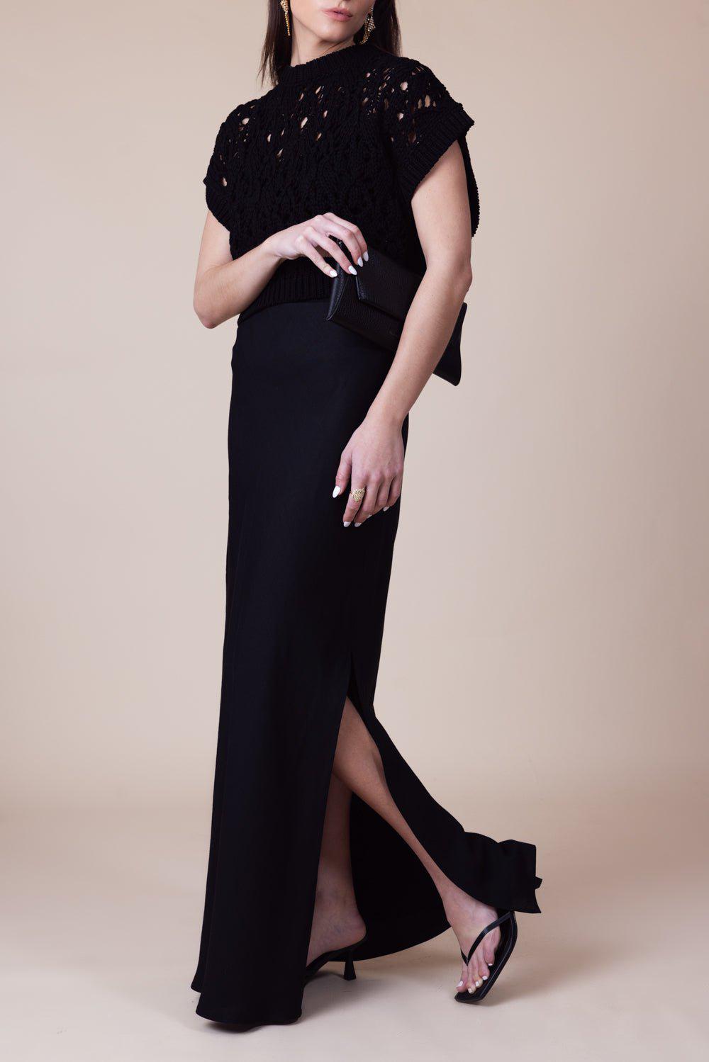 BRUNELLO CUCINELLI-Open Stitch Sweater-