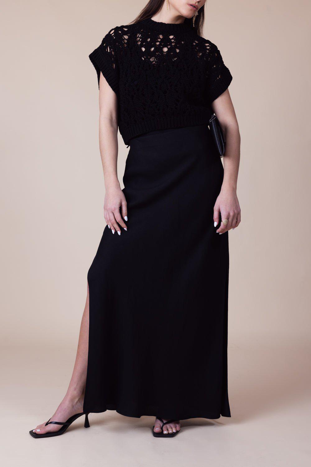 BRUNELLO CUCINELLI-Open Stitch Sweater-