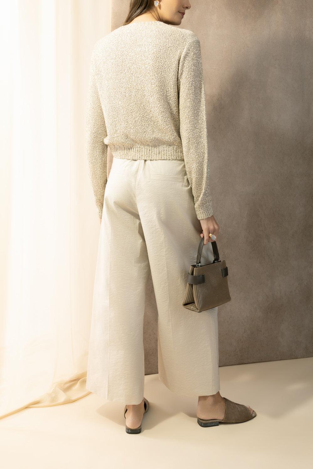 Long Sleeve Crewneck Pullover-BROWN-XS-CLOTHINGTOPKNITS-BRUNELLO CUCINELLI