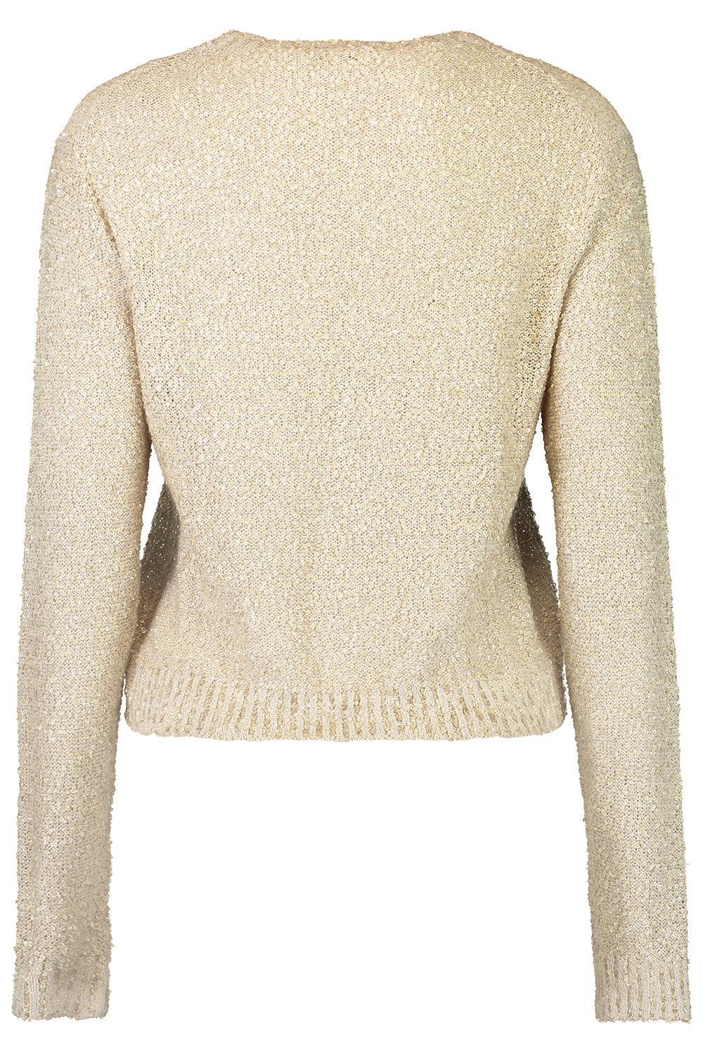 Long Sleeve Crewneck Pullover-BROWN-XS-CLOTHINGTOPKNITS-BRUNELLO CUCINELLI