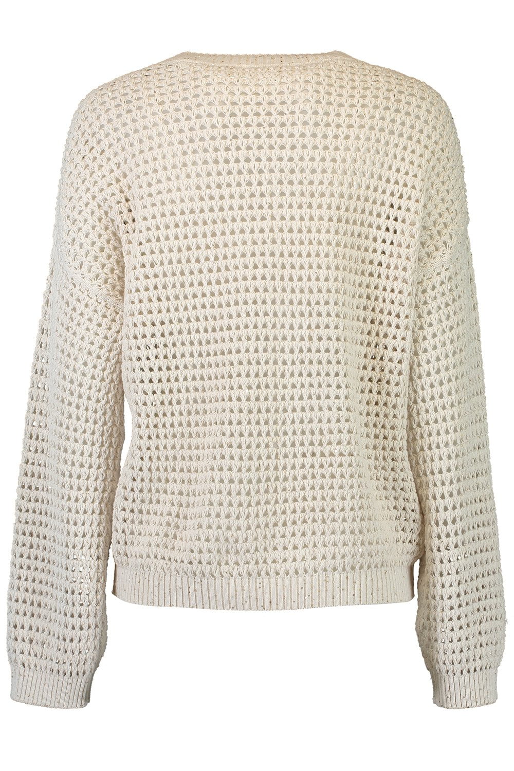 BRUNELLO CUCINELLI-Dazzling Net Sweater-