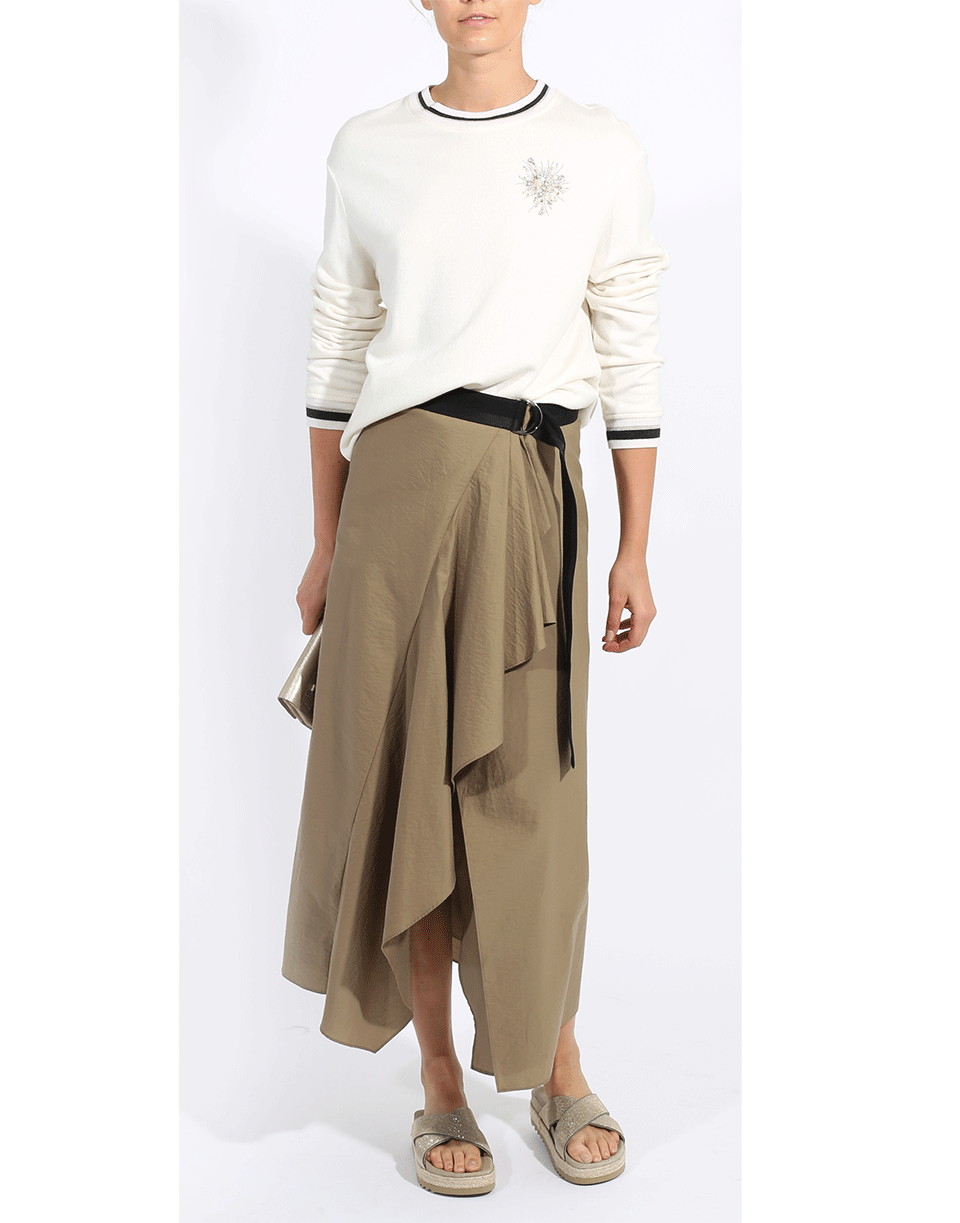BRUNELLO CUCINELLI-Crystal Crest Pullover-