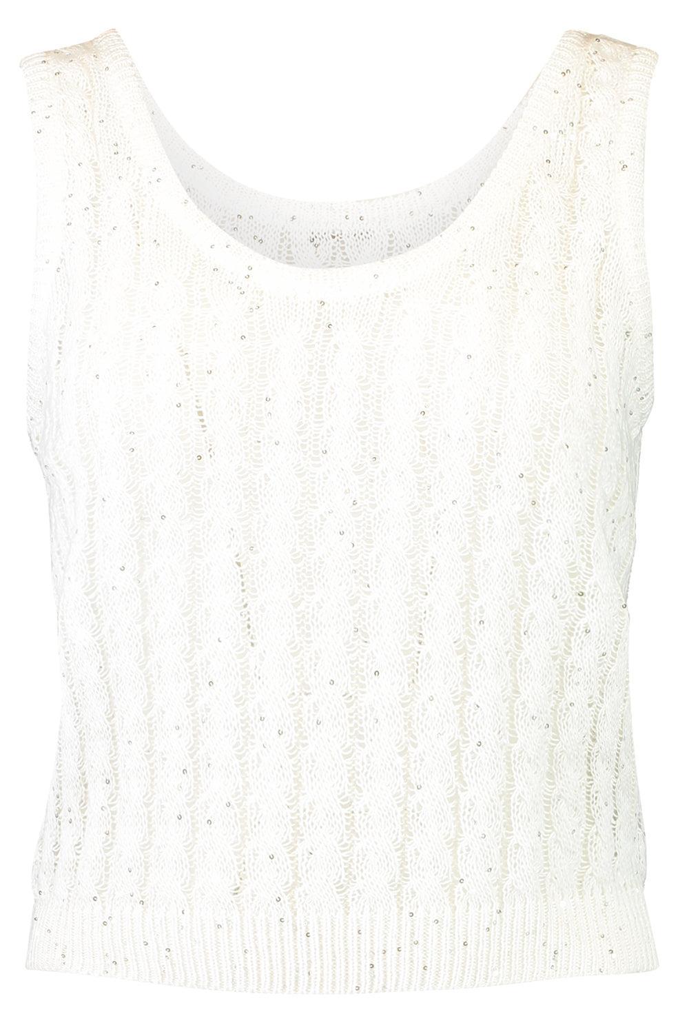 Charming Scoop Neck Tank-WHITE-XS-CLOTHINGTOPKNITS-BRUNELLO CUCINELLI