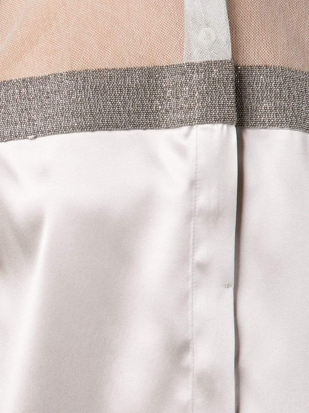 BRUNELLO CUCINELLI-Button Up A-Line Top-