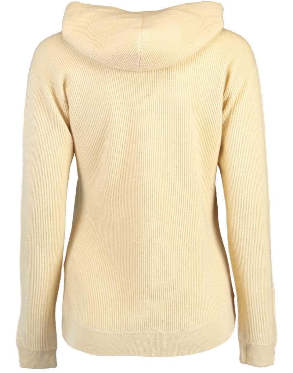 BRUNELLO CUCINELLI-English Ribbed Hooded Zip Up-