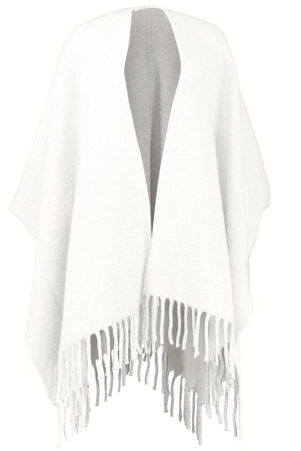 Reversible Double Knit Poncho-PEARLPAN-O/S-CLOTHINGTOPPONCHO-BRUNELLO CUCINELLI