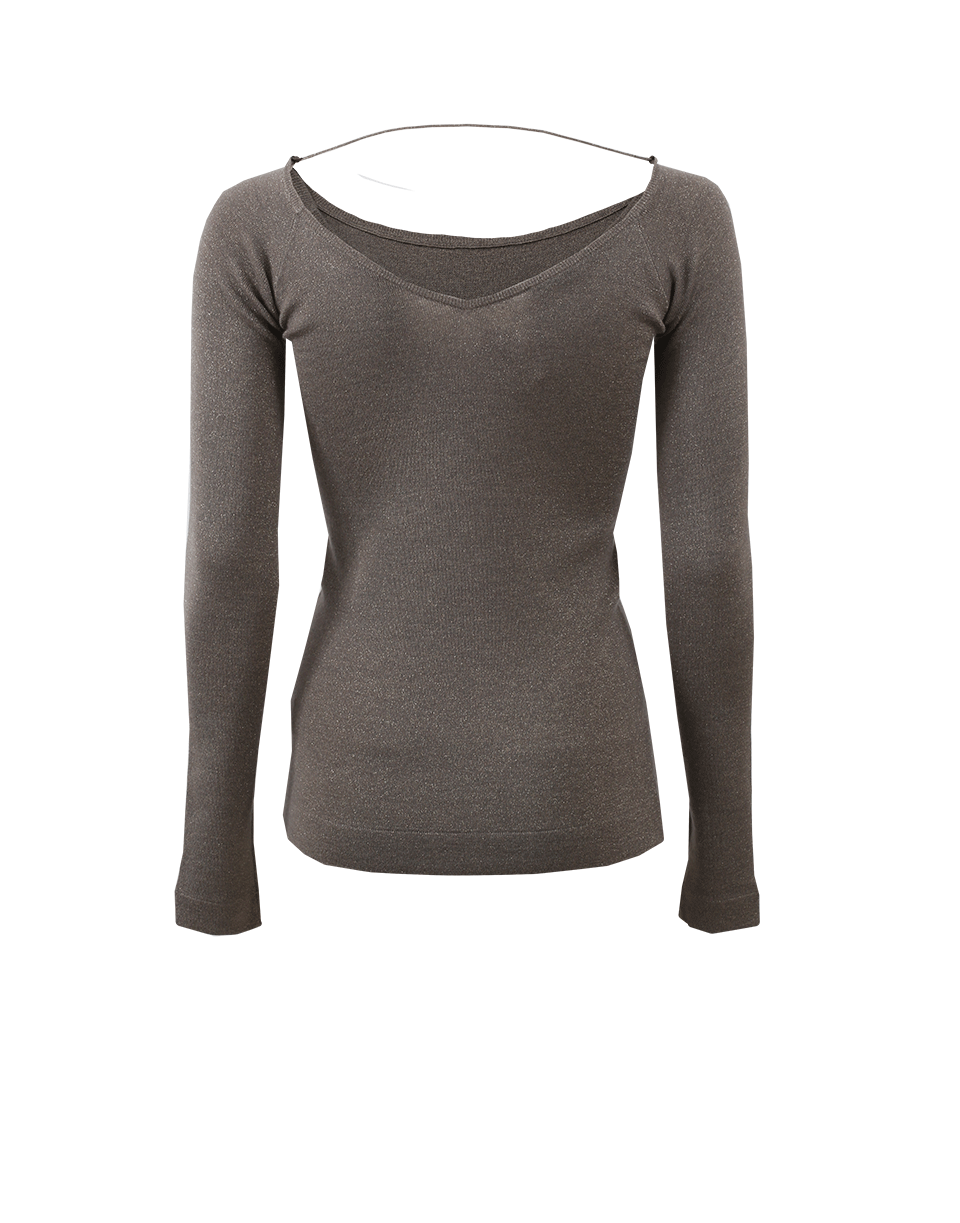 BRUNELLO CUCINELLI-Ribbed Boatneck Sweater-