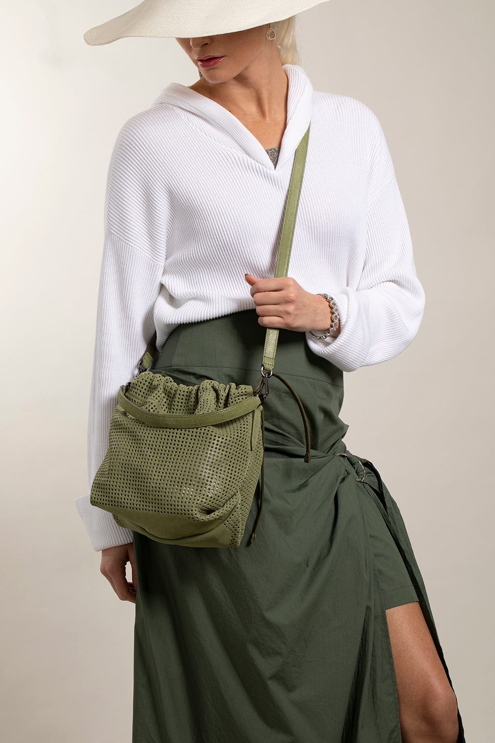 BRUNELLO CUCINELLI-Cropped Hoodie-