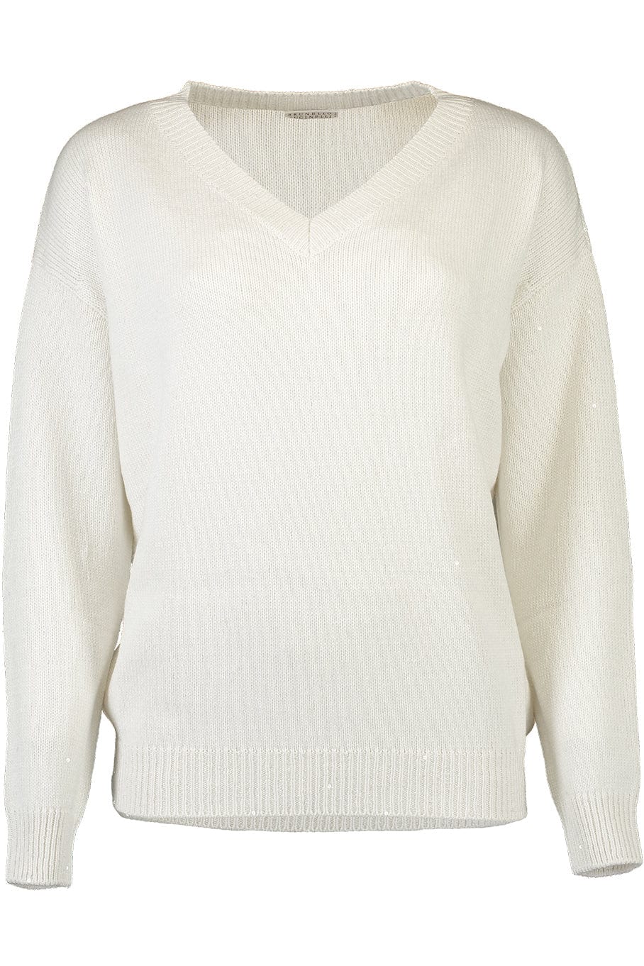 BRUNELLO CUCINELLI-Paillette Boyfriend Pullover-