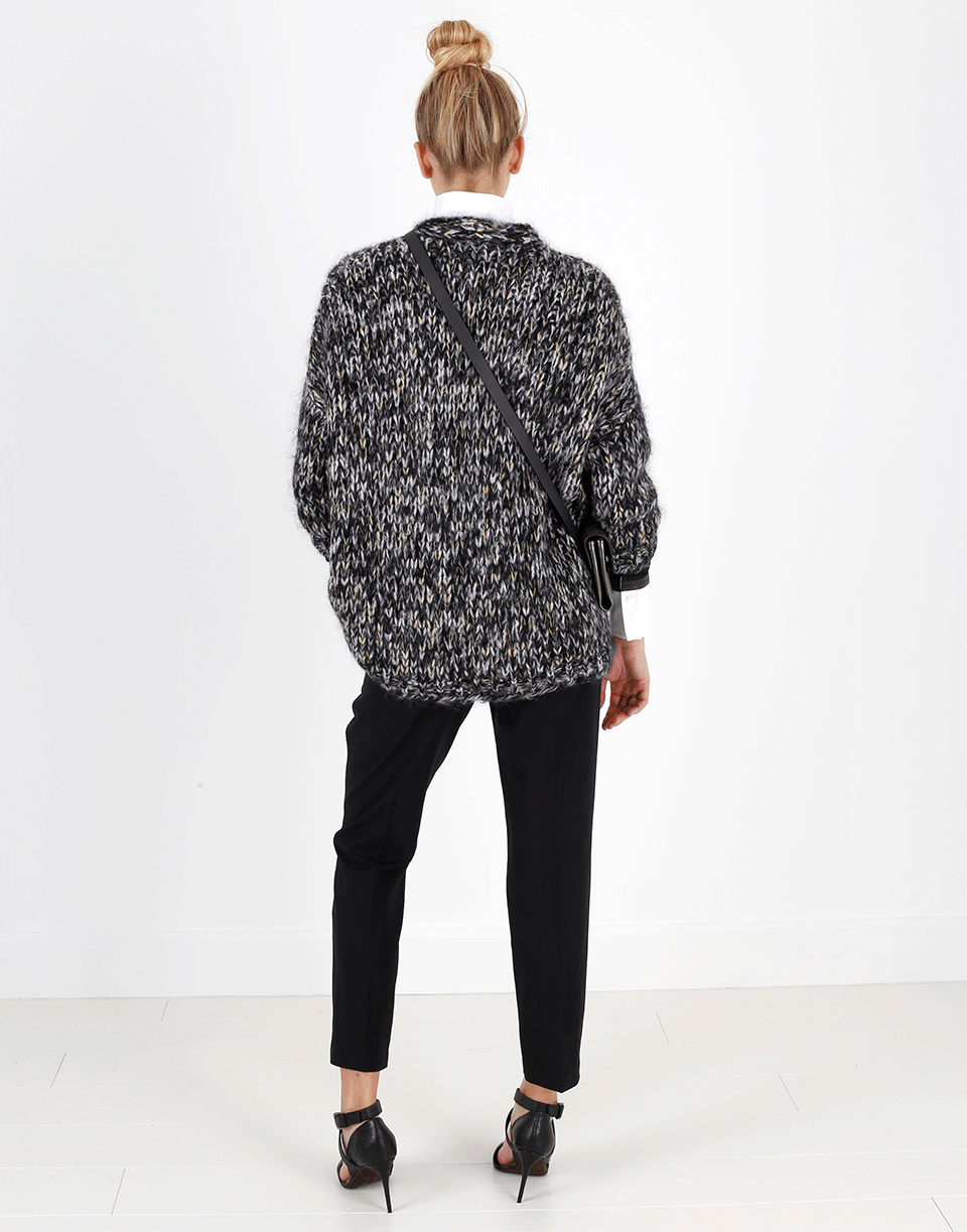 BRUNELLO CUCINELLI-Mohair Melange Cardigan-