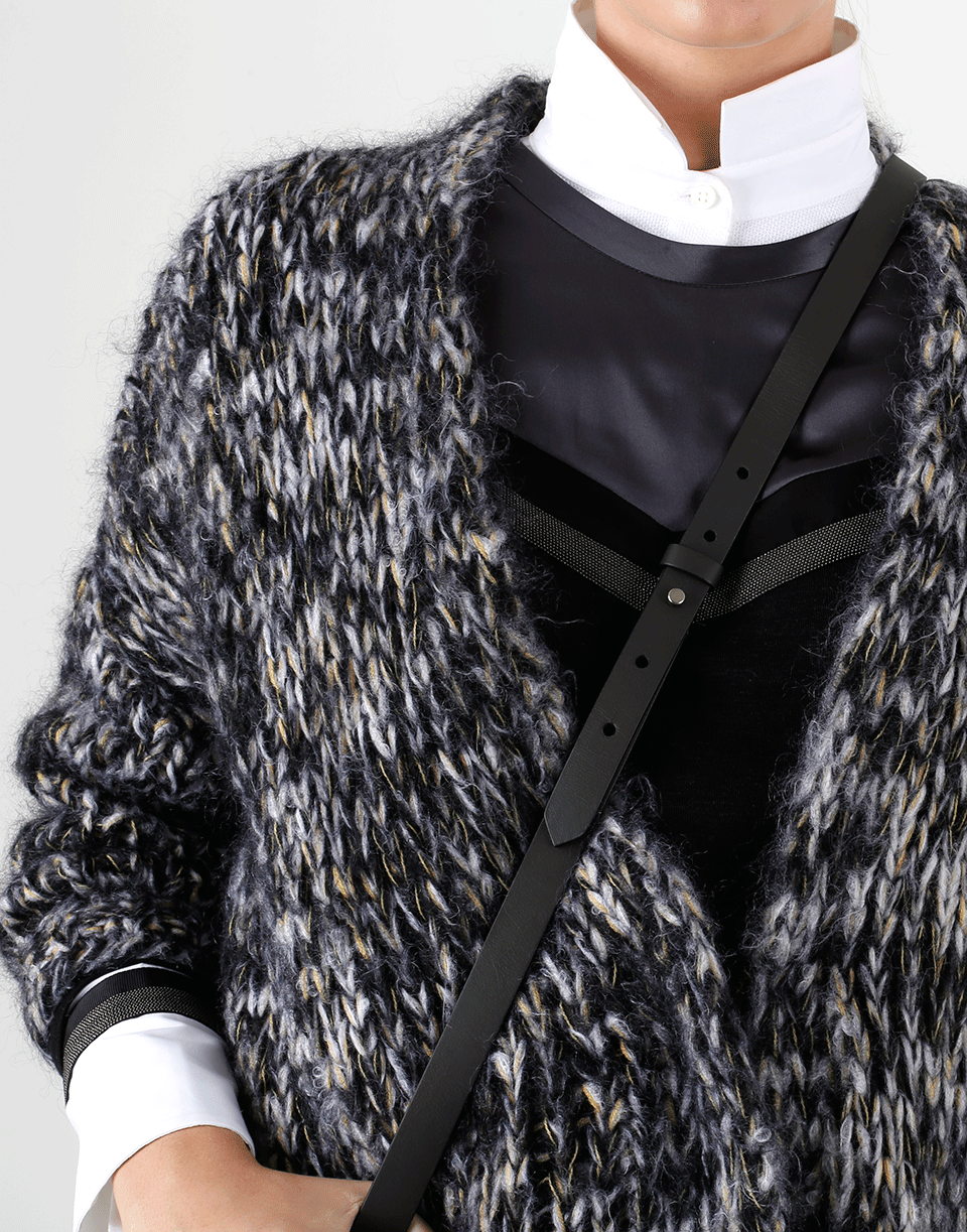 BRUNELLO CUCINELLI-Mohair Melange Cardigan-