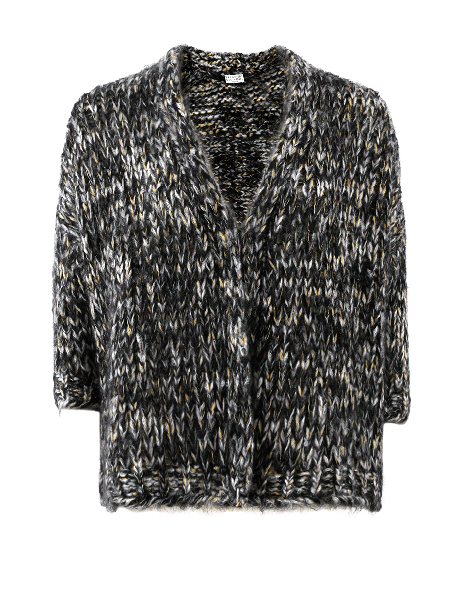 BRUNELLO CUCINELLI-Mohair Melange Cardigan-