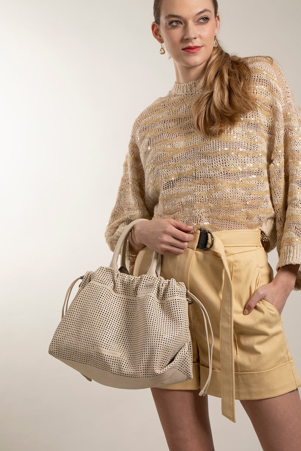 BRUNELLO CUCINELLI-Animalea Cropped Sweater-