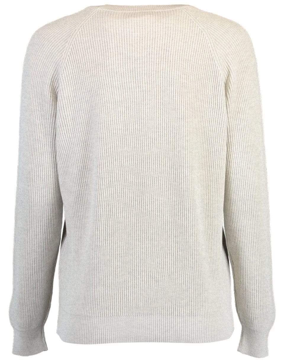 BRUNELLO CUCINELLI-Monili Pocket Ribbed Crewneck-