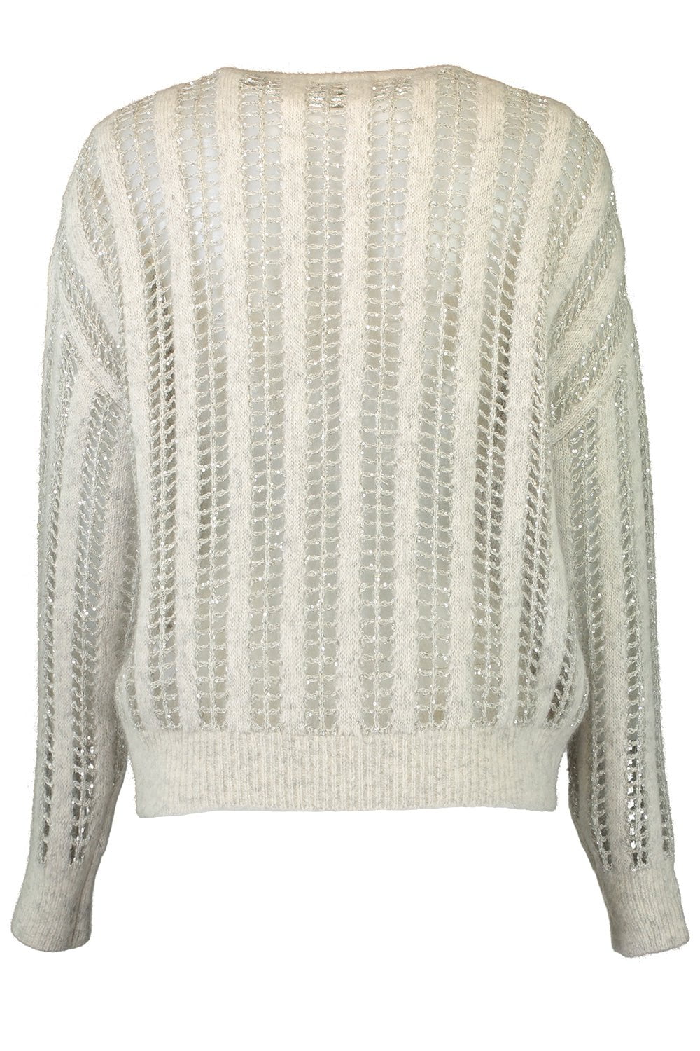 BRUNELLO CUCINELLI-Dazzling Net Sweater-