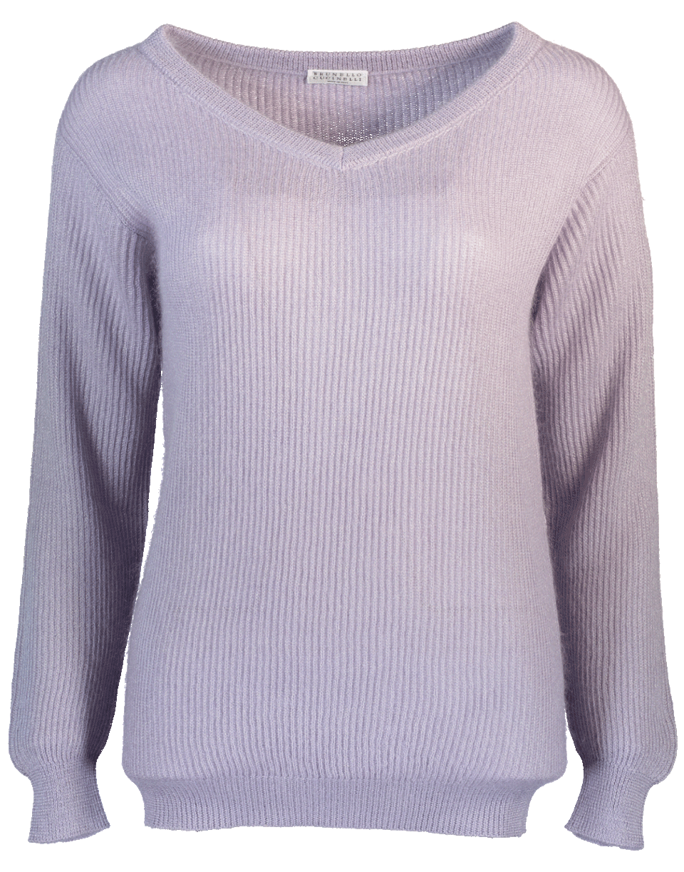 BRUNELLO CUCINELLI-Mohair And Lurex Pullover-