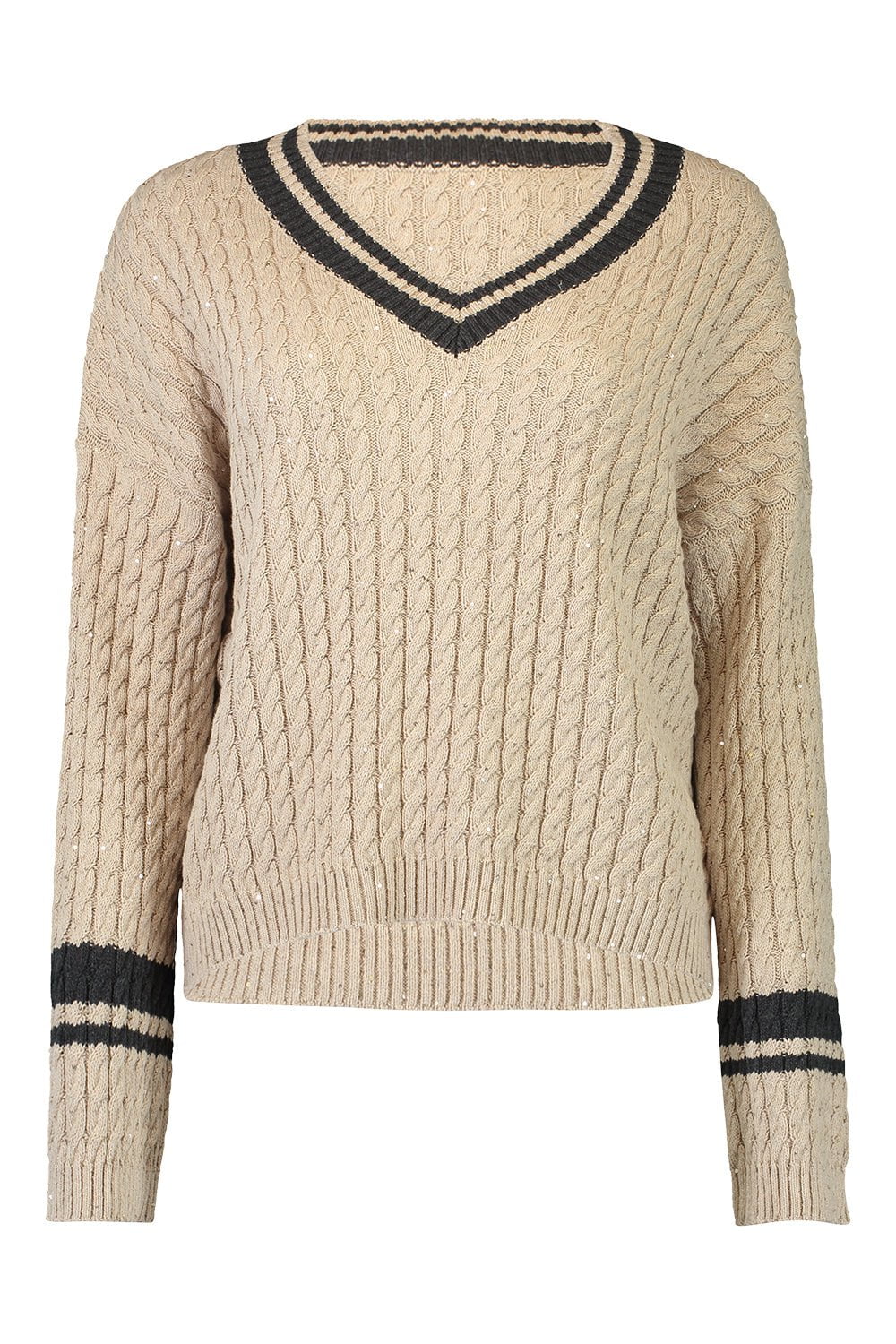 BRUNELLO CUCINELLI-Cable Knit Jumper-