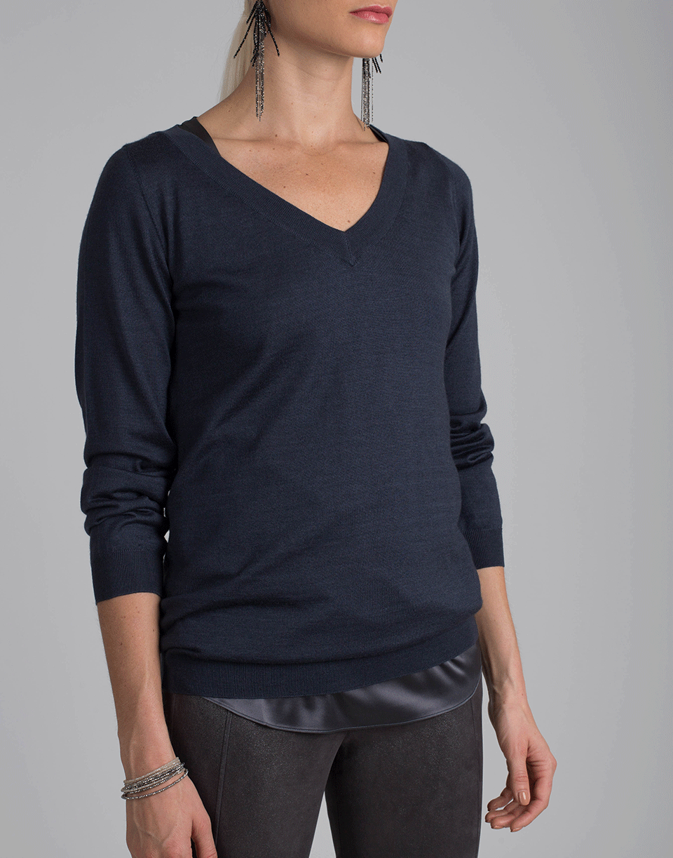 BRUNELLO CUCINELLI-Boyfriend Pullover-