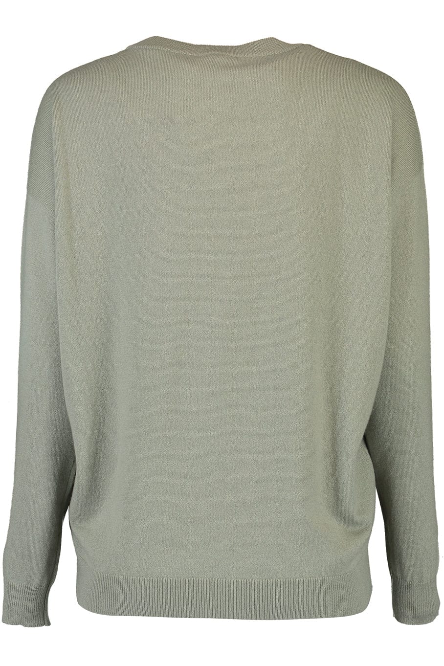 BRUNELLO CUCINELLI-Long Sleeve Crewneck Sweater With Monili Trim-