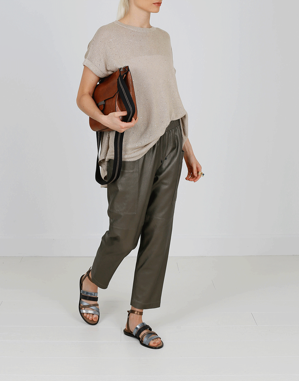 BRUNELLO CUCINELLI-Paillette Swing Pullover-