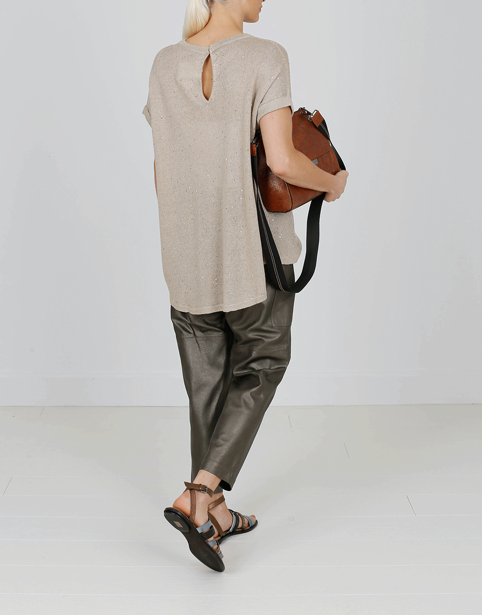 BRUNELLO CUCINELLI-Paillette Swing Pullover-