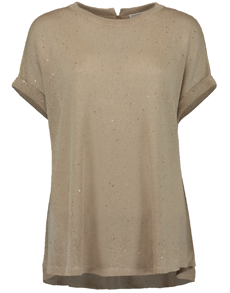 BRUNELLO CUCINELLI-Paillette Swing Pullover-