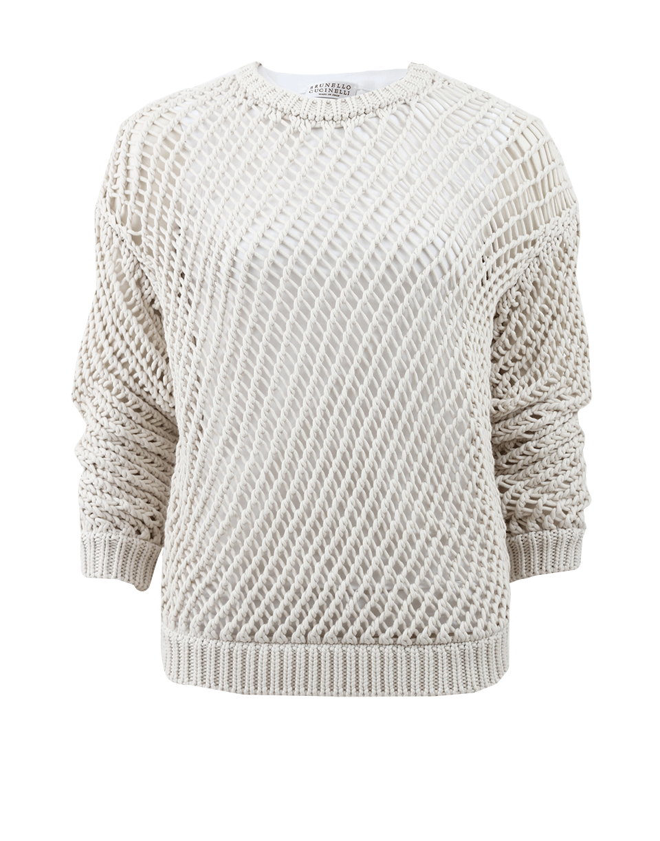 BRUNELLO CUCINELLI-Tubular Cotton Pullover-