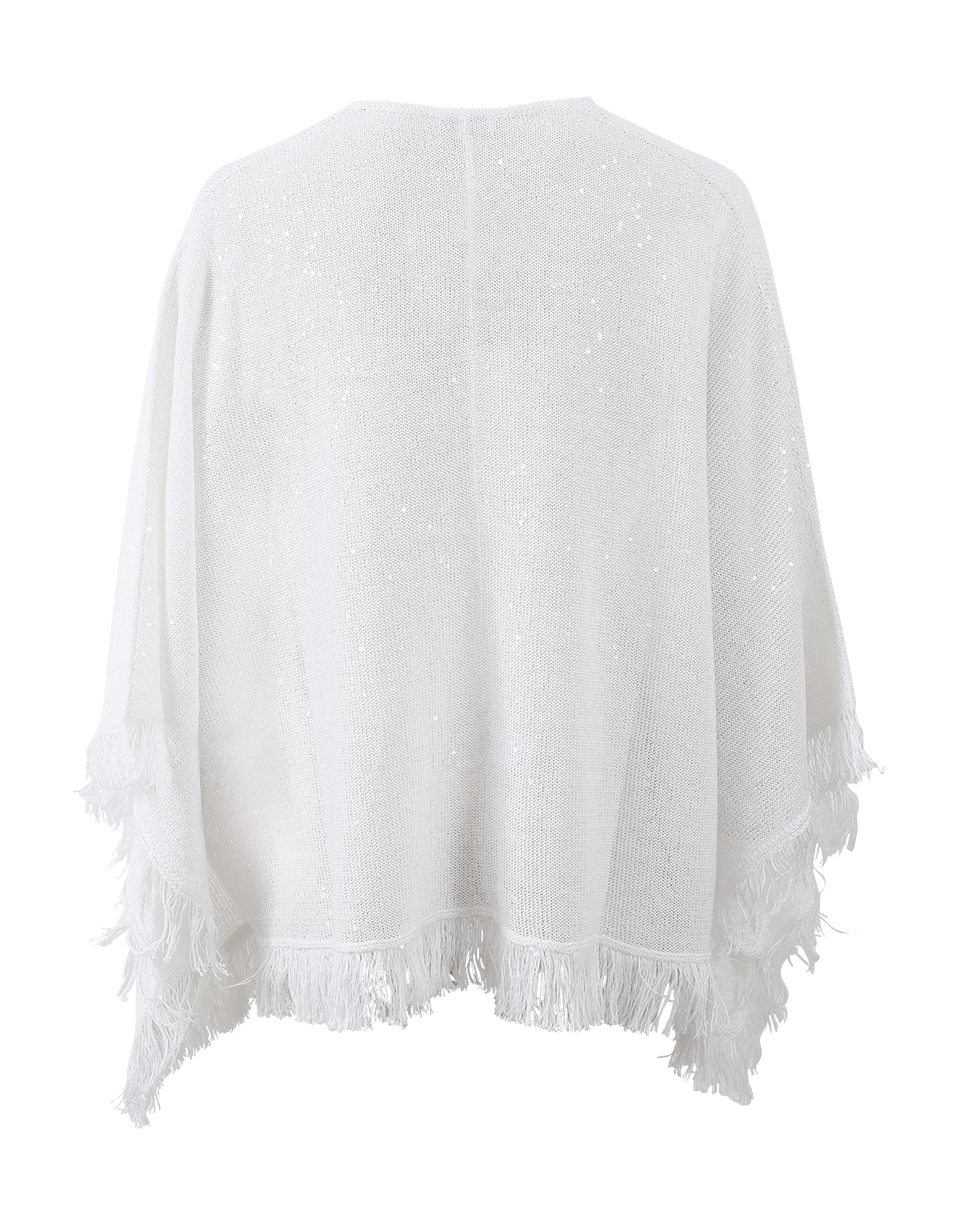BRUNELLO CUCINELLI-Fringe Bottom Poncho-