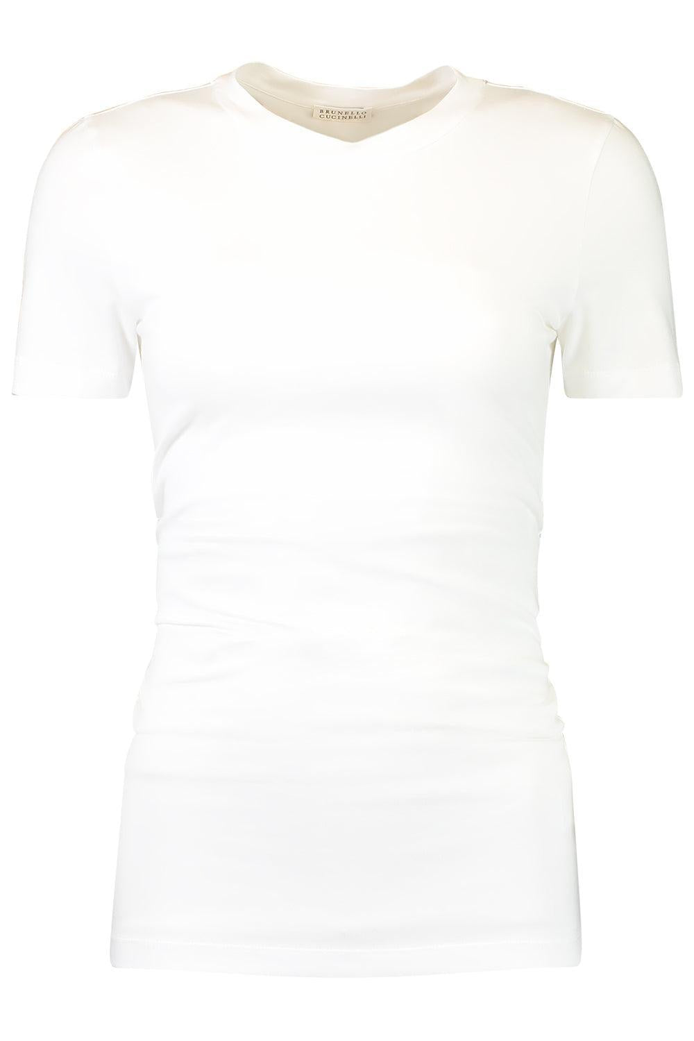 Basis Tee - White-WHITE-XS-CLOTHINGTOPT-SHIRT-BRUNELLO CUCINELLI