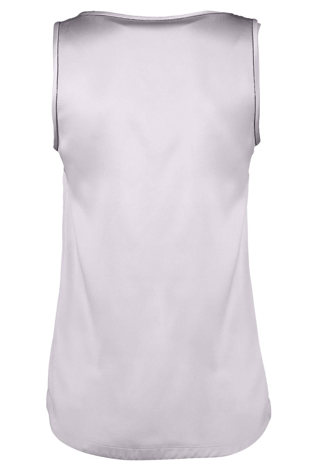 BRUNELLO CUCINELLI-Monili Trim Scoopneck Tank-