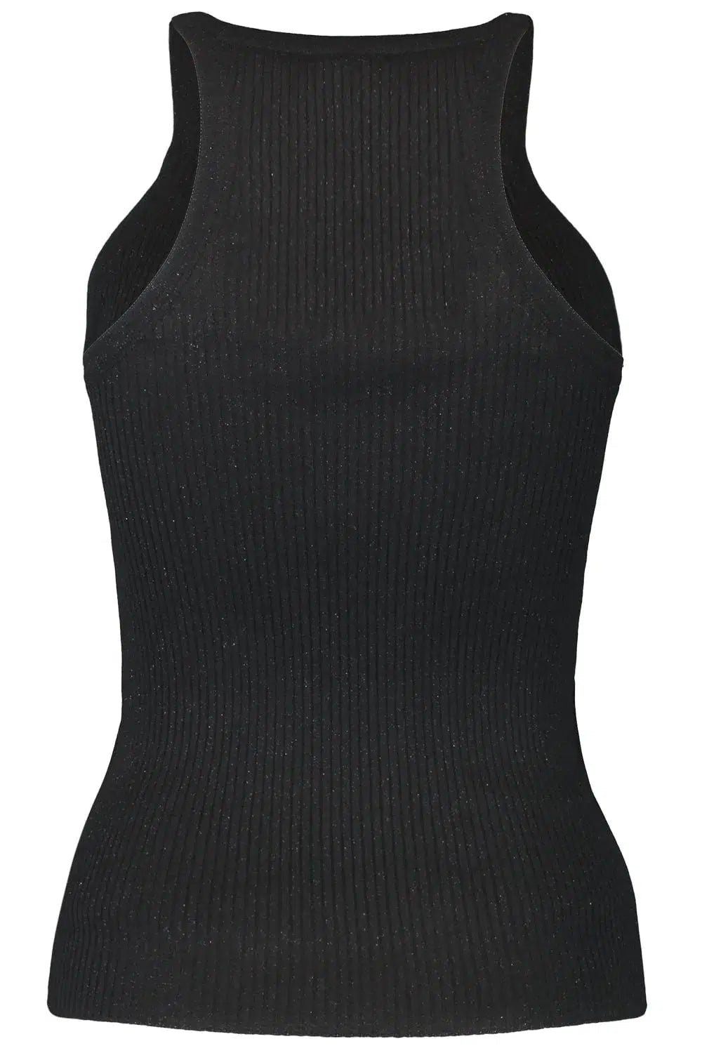 BRUNELLO CUCINELLI-Ribbed Scoop Neck Tank - Black-
