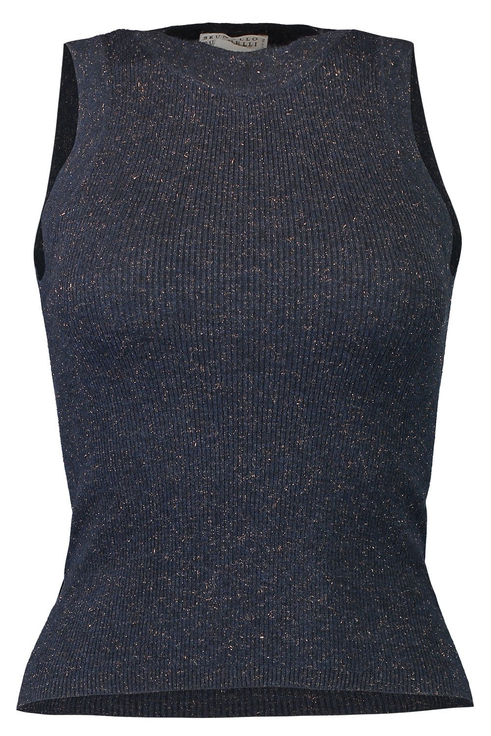 BRUNELLO CUCINELLI-Lurex Tank-