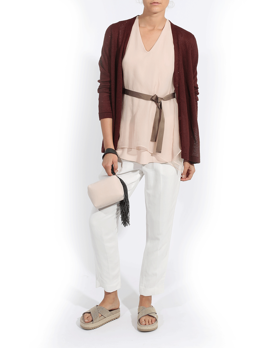 BRUNELLO CUCINELLI-Hankerchief Hem Tank-