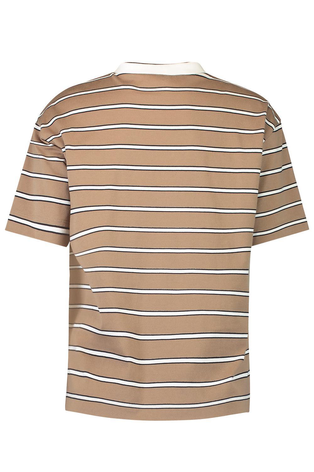 Wide Stripe Collar Shirt-STRIPE-XS-CLOTHINGTOPTANK-BRUNELLO CUCINELLI