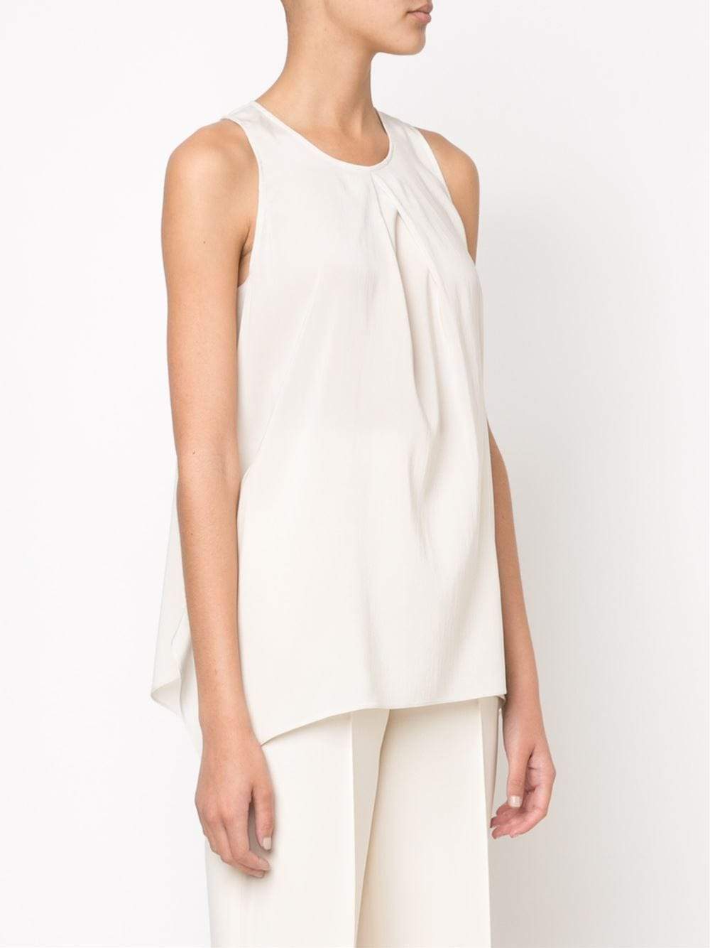 BRUNELLO CUCINELLI-Inverted Pleat Tank-