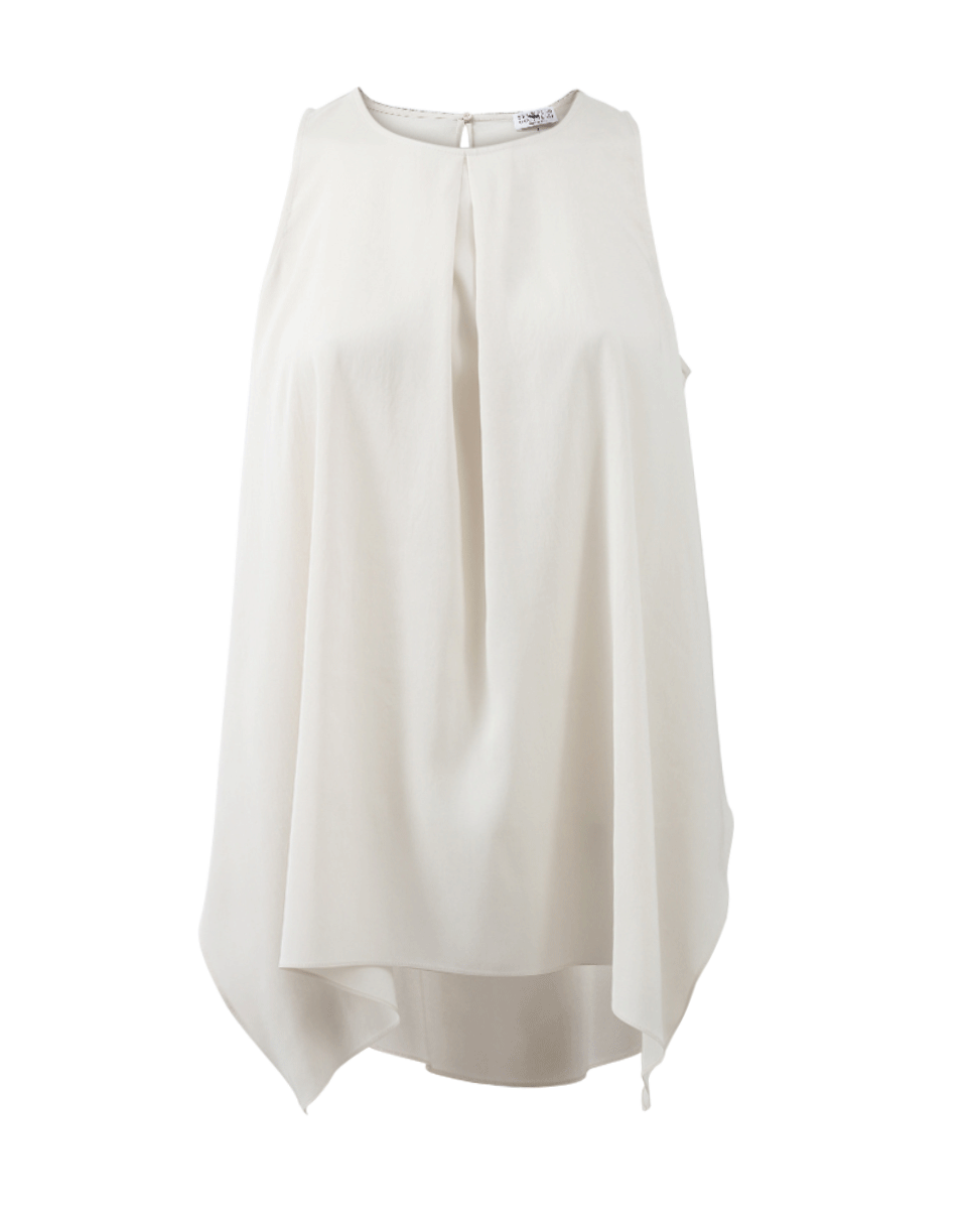 BRUNELLO CUCINELLI-Inverted Pleat Tank-
