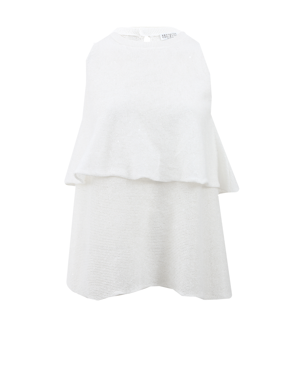 BRUNELLO CUCINELLI-Double Layer Paillette Knit-