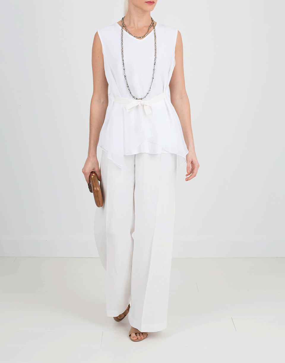BRUNELLO CUCINELLI-Hankerchief Hem Tank-
