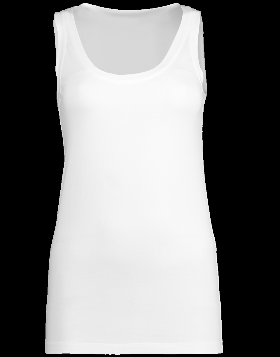 BRUNELLO CUCINELLI-Scoopneck Jersey Tank-