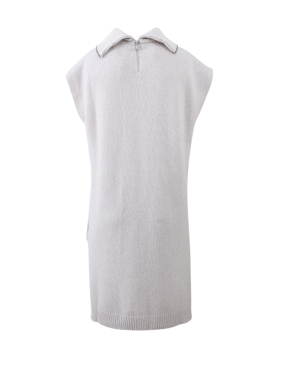 BRUNELLO CUCINELLI-Monili Trim Turtleneck Tunic-