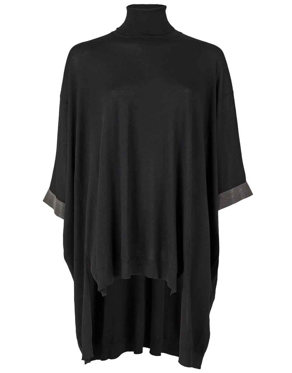 BRUNELLO CUCINELLI-Monili Cuff Turtleneck Tunic-