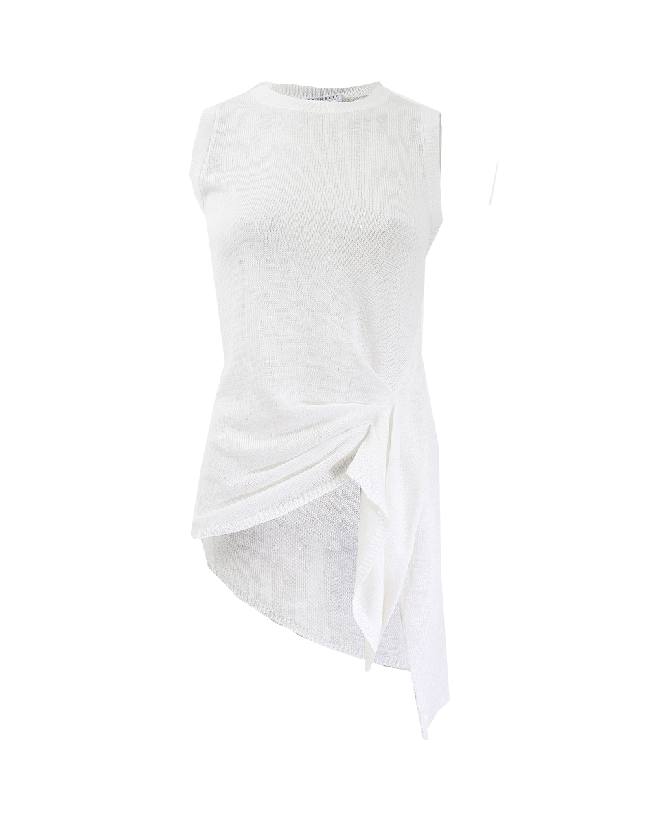 BRUNELLO CUCINELLI-Gathered Waist Tunic-