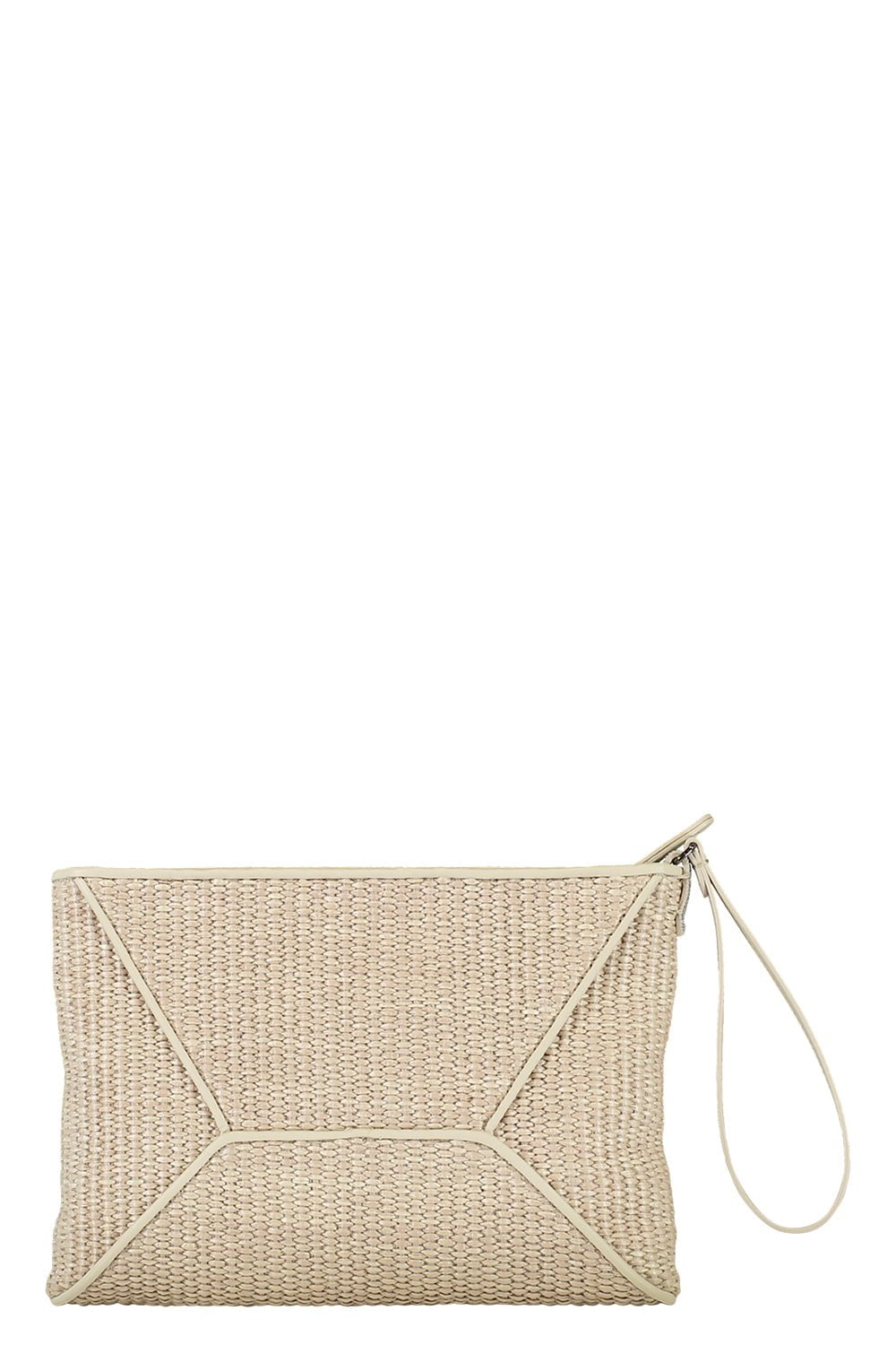 BRUNELLO CUCINELLI-Raffia Clutch-BGECHIAR