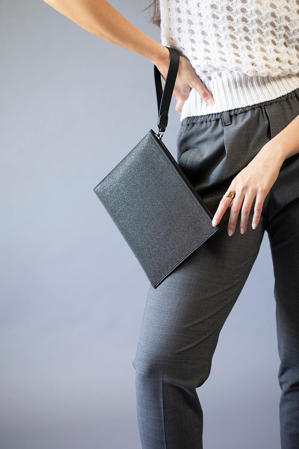 BRUNELLO CUCINELLI-Monili Wristlet-LIGNITE