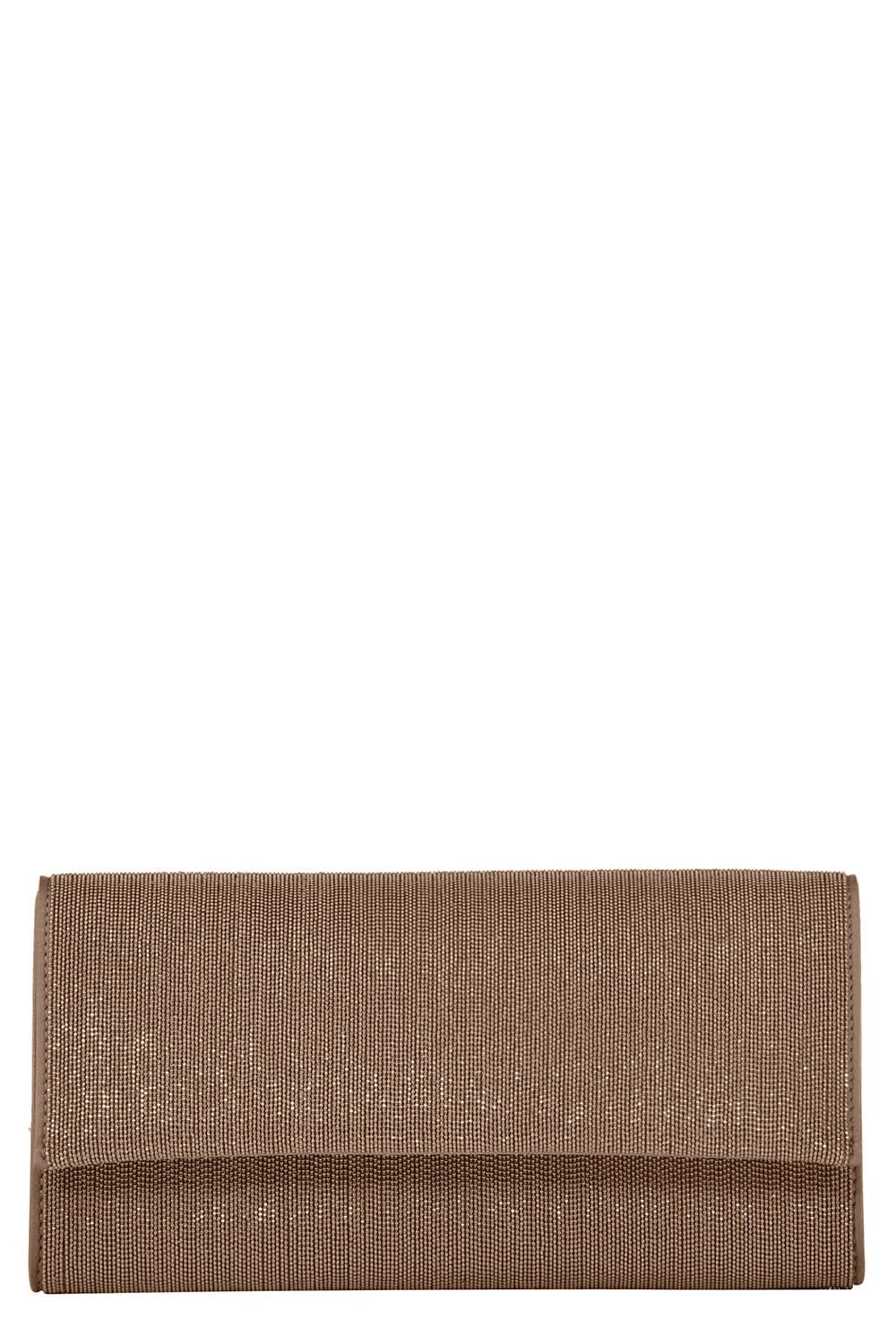 BRUNELLO CUCINELLI-Precious Clutch - Rose Gold-TSTDMORO